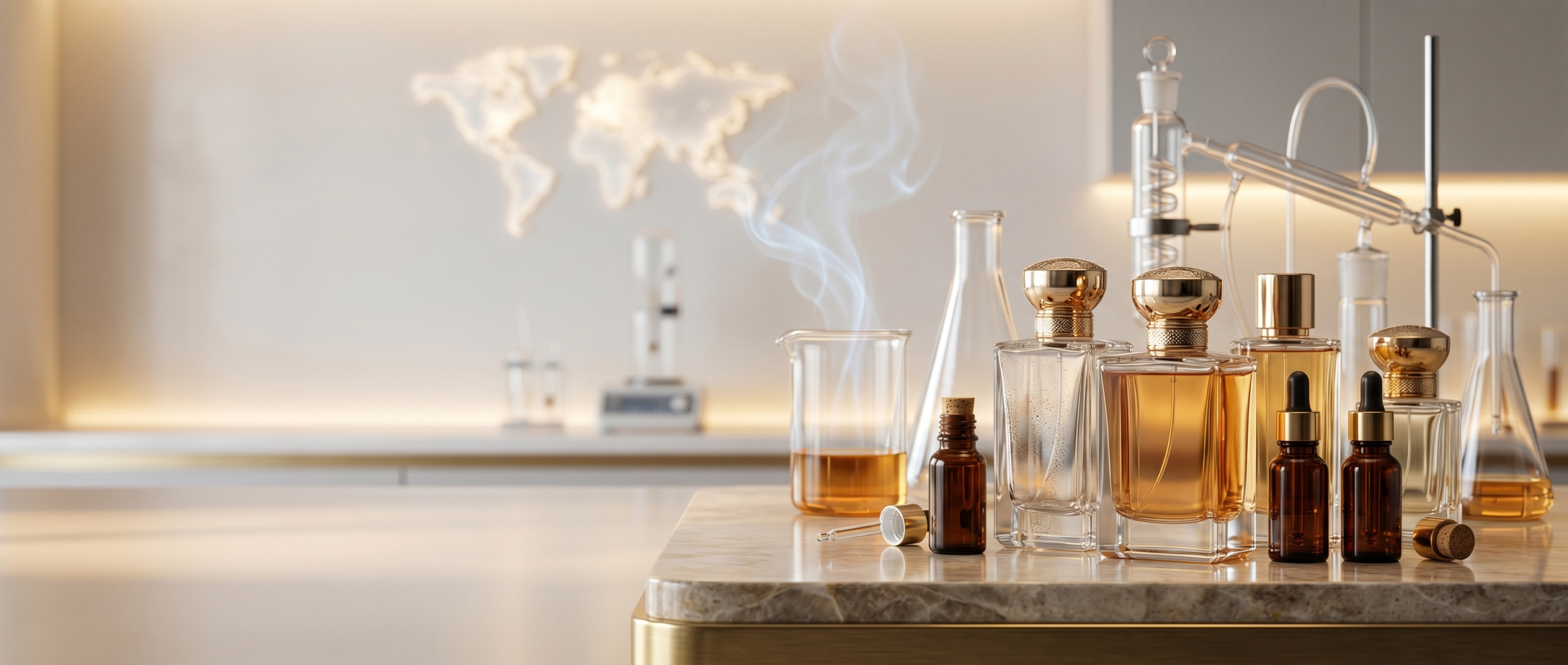 تقييم عطر مرجعي وتطوير عينات زيت عطري