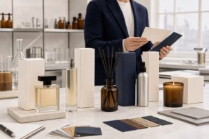 Unbranded private label perfume diffuser room spray and candle product collection