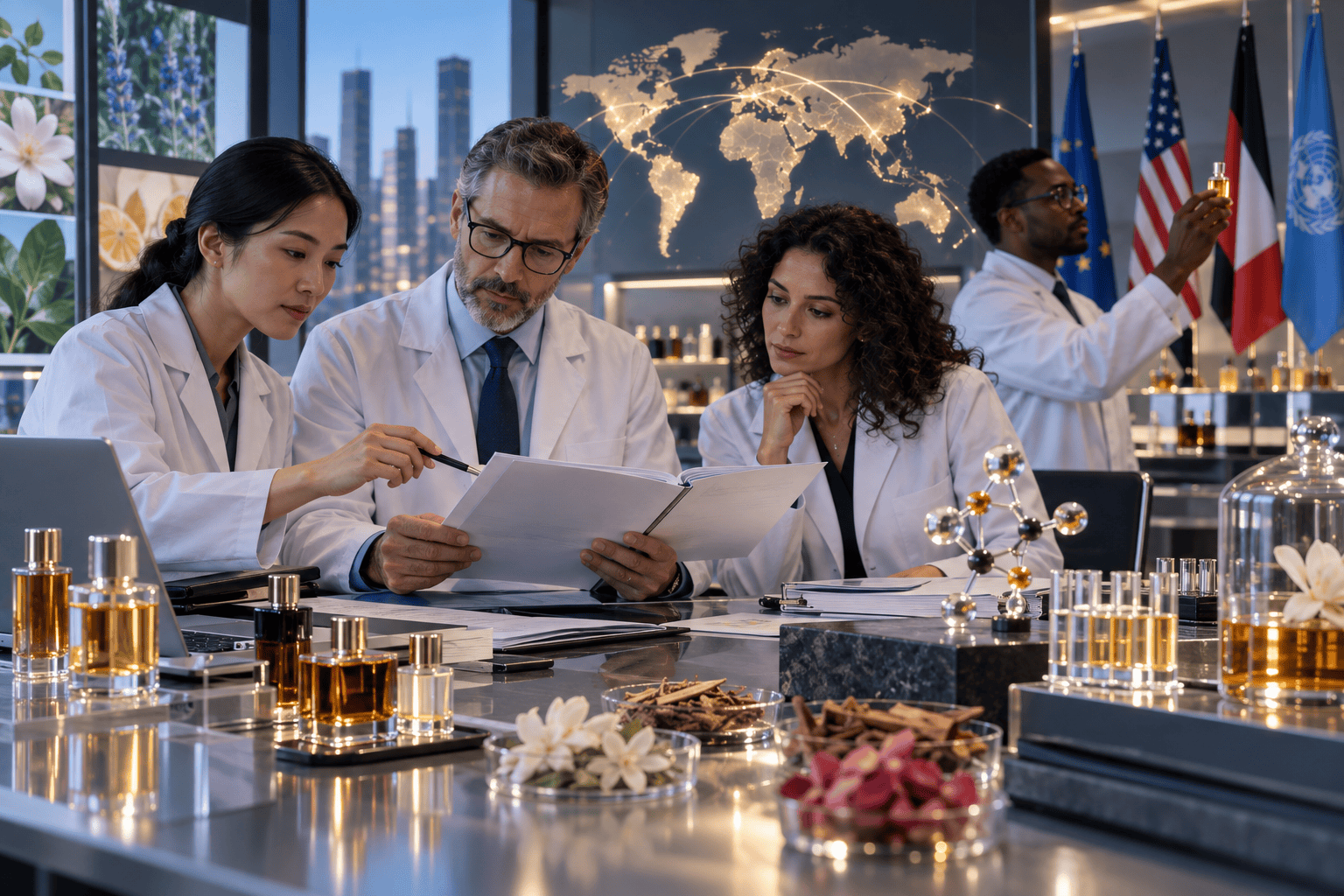 Fragrance compliance team preparing for the IFRA 52nd Amendment 2026