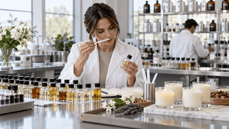 Wholesale candle fragrance oils evaluated by a professional buyer